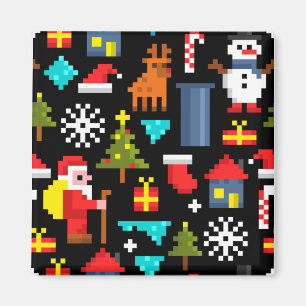 PixelweiWeihnachtsWeihnachtsWeihnachtsWeihnachtsWe Magnet