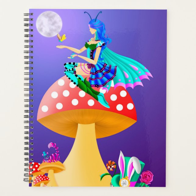 Pixie auf Mushroom Wonderland Planer (Vorderseite)