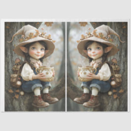 Pixie Beige-Hutpapier Seidenpapier