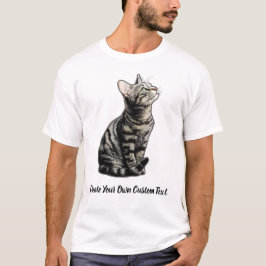 Pixie-bob-Katze Erstellen Sie Ihren eigenen benutz T-Shirt