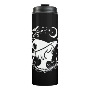 Pixie Cut Hexe Wiccan Magie Hexen Halloween Thermosbecher