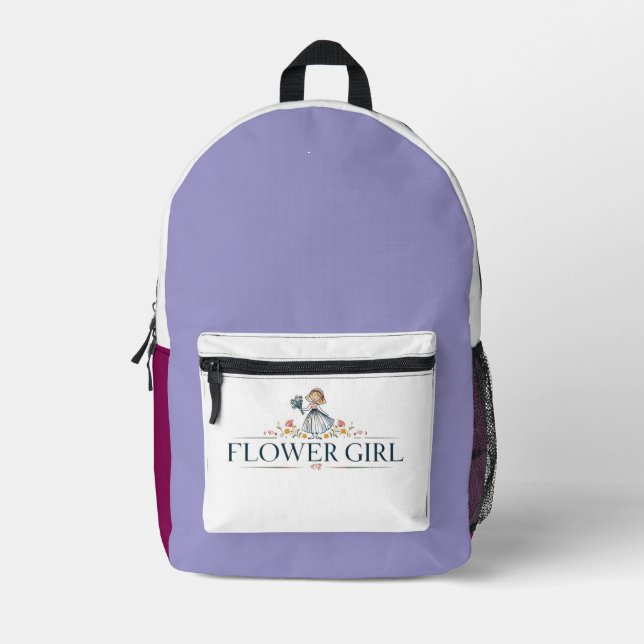 Pixie Flower Girl Bedruckter Rucksack (Vorderseite)