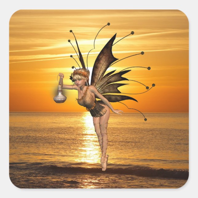 Pixie Lantern Stickers (Vorderseite)