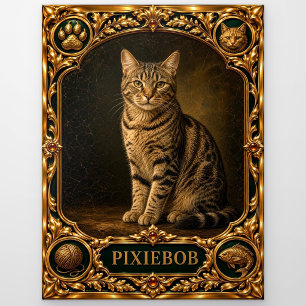Pixiebob, Juwelen-Erbstück Kunst Postkarte