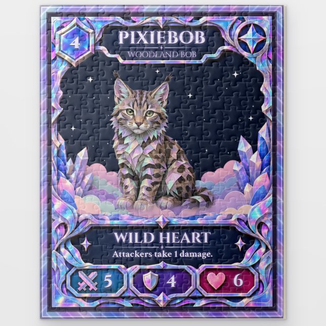 Pixiebob-Katze, Regenbogenfolien-Kunst (Von Creator hochgeladen)