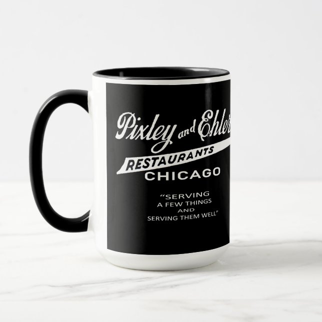 Pixley und Ehlers Restaurants, Chicago, IL Tasse (Links)