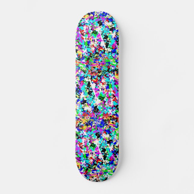 PixlParty Skateboard (Vorderseite)