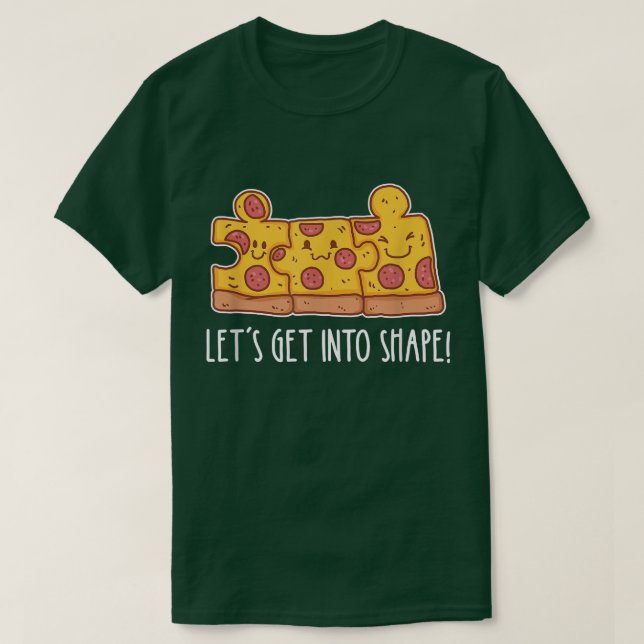 Pizza394 niedliches Pun Meat Lovers T-Shirt (Design vorne)