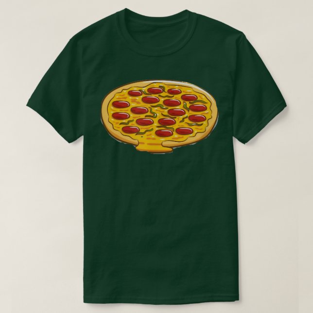 Pizza 1 186 T-Shirt (Design vorne)