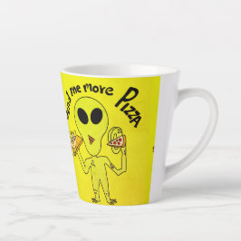 Pizza Alien Milchtasse