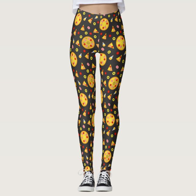 pizza amant 1 Leggings (Devant)