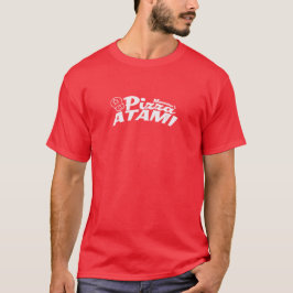 Pizza Atami Death Stranding Spiel Rot T-Shirt