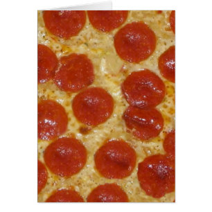 pizza au gros pepperoni