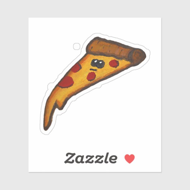 Pizza-Aufkleber Aufkleber (Blatt)