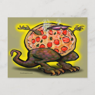 Pizza Beast Postkarte