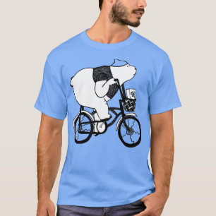 Pizza Bike Bear T-Shirt