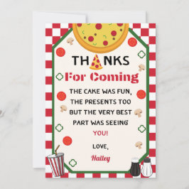 Pizza Birthday Party Danke