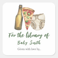 Pizza, Brews und Diapers auch - für die Bibliothek
