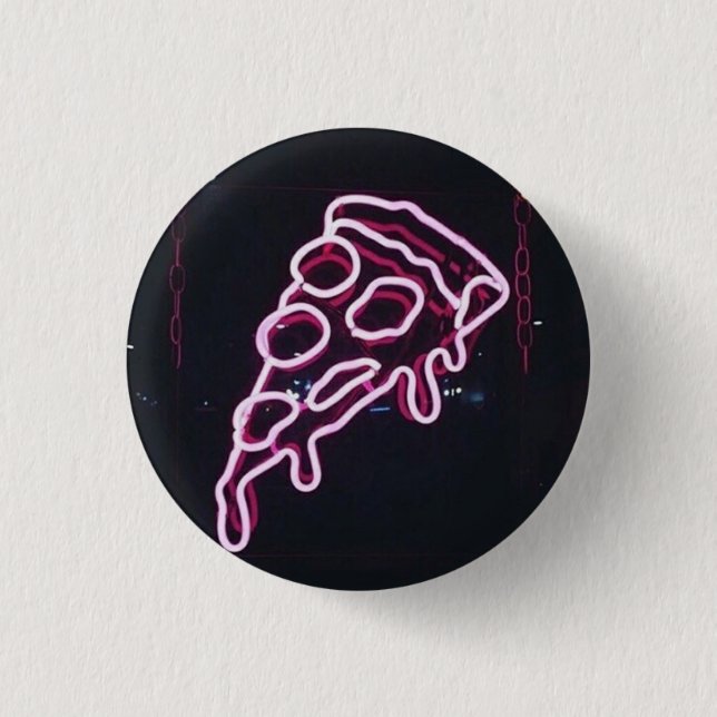 Pizza… Button (Vorderseite)
