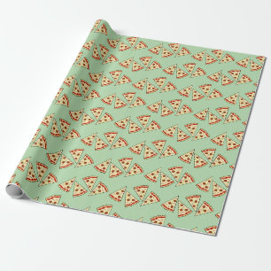 Pizza by Slice Design Wrapping Paper Geschenkpapier