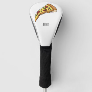 Pizza Cartoon Illustration Golf Headcover