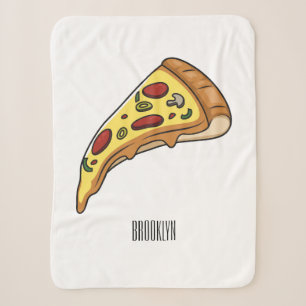 Pizza Cartoon Illustration Sherpadecke