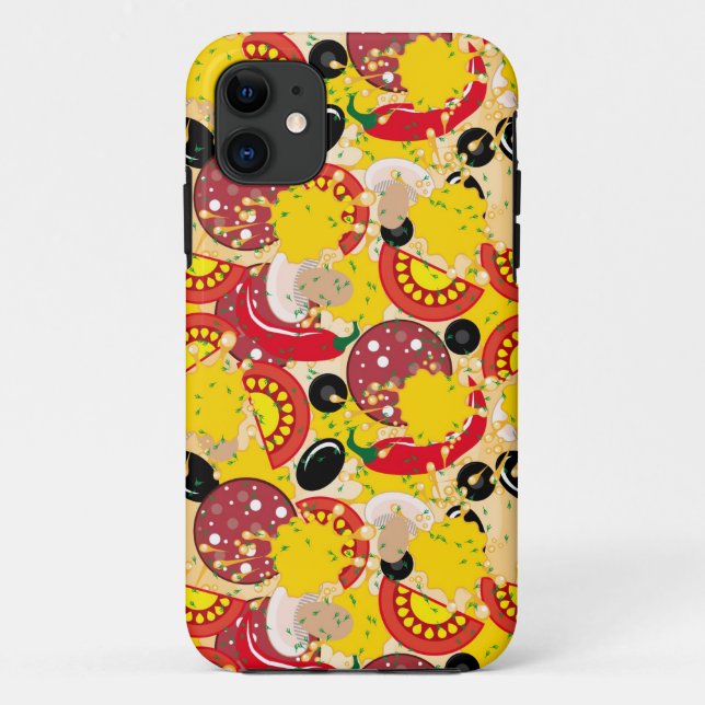 Pizza Case-Mate iPhone Hülle (Rückseite)