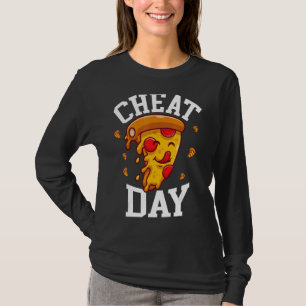 Pizza Cheat Meetings zum Cheat Day Cheat Day T-Shirt