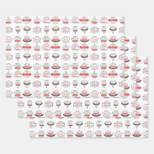Pizza Collection Packpapier Blätter