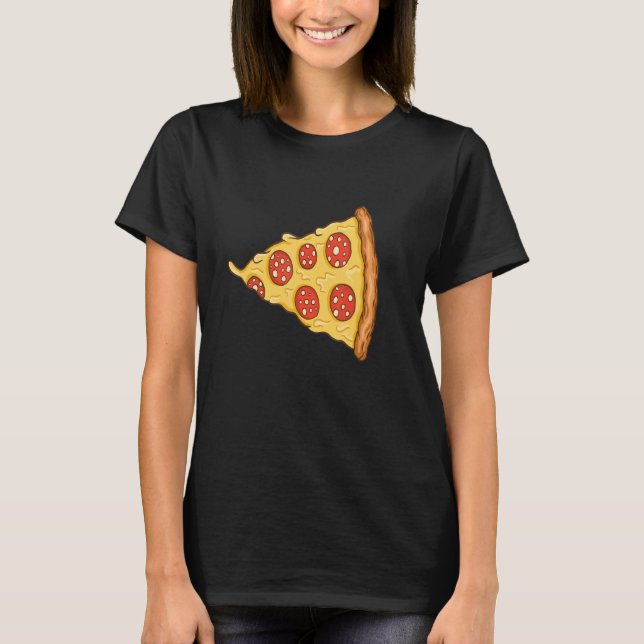 Pizza Costume Cute Pizza Slice Couple Matching Piz T-Shirt (Vorderseite)