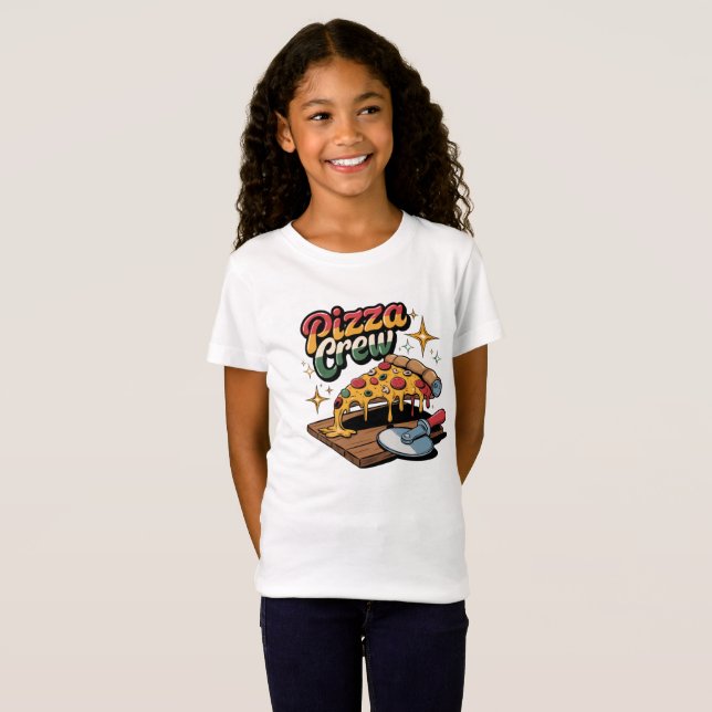 Pizza-Crew T-Shirt (Vorne ganz)