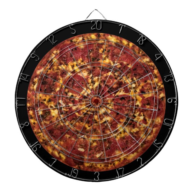 Pizza Dartboard Dartscheibe (vorne)