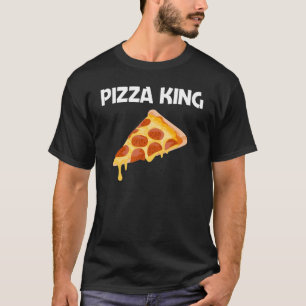 Pizza Designs für Men Vater Food Pun Pie Feinschme T-Shirt