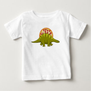 Pizza Dinosaur Baby T-shirt