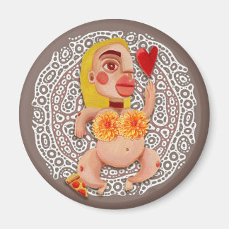 Pizza Diva Frigo Magnet