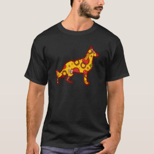 Pizza Dog Pizza German Shepherd Dog T-Shirt