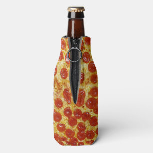 Pizza-Druck Isolierflasche oder kann cooler Flaschenkühler
