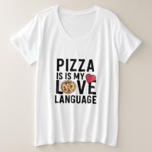 Pizza est ma langue d'amour