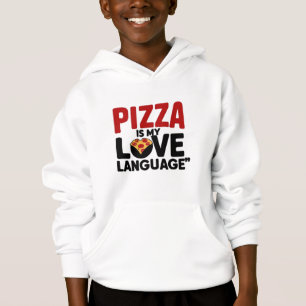 Pizza est ma langue d'amour
