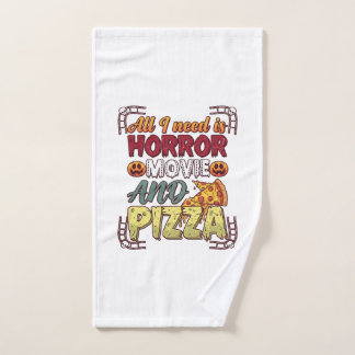 Pizza Film d'Horreur Halloween Citrouille Crâne Tr