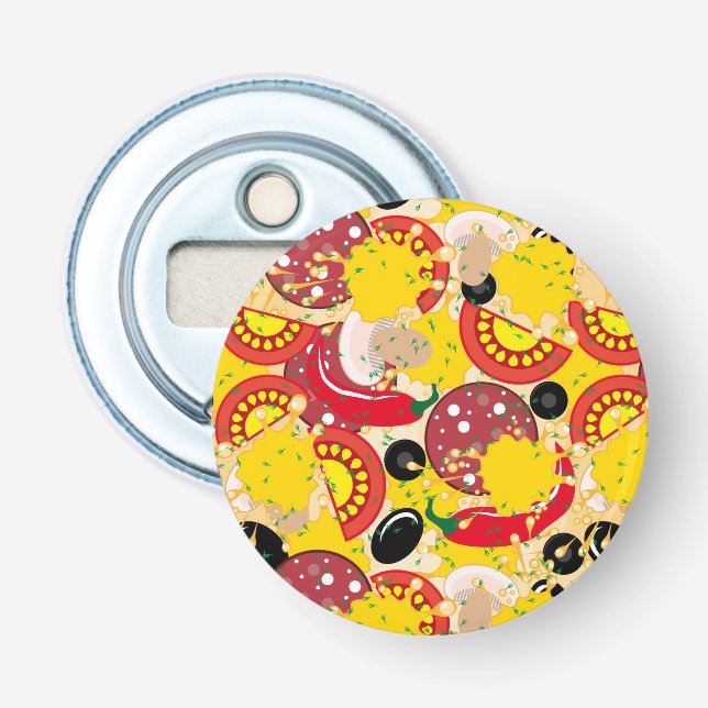 Pizza Flaschenöffner (Vorderseite)