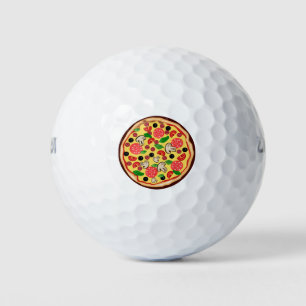 Pizza Food Clipart Icon Pepperoni Käse Golfball