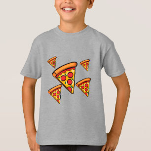 Pizza Friday Design - Kids' Basic T - Shirt