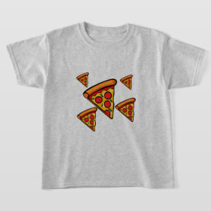Pizza Friday Design - Kids' Basic T - Shirt