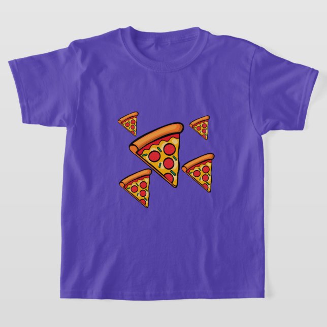 Pizza Friday Design - Kids' Basic T - Shirt (Ablage )