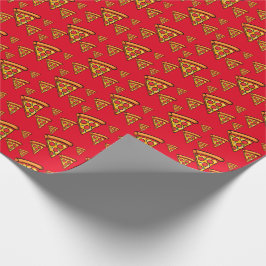 Pizza Friday Design - Matte Wrapping Paper Geschenkpapier