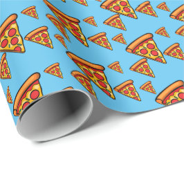 Pizza Friday Design - Matte Wrapping Paper Geschenkpapier