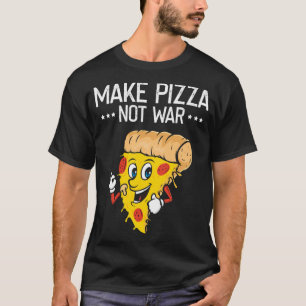 Pizza, Funny Fast Food Käse Crust Lover herstellen T-Shirt