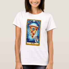 Pizza Funny Tarot Card T-Shirt
