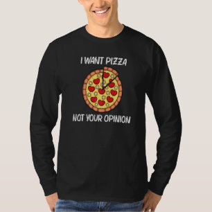Pizza für Männer Frauen Pizza Koch Pepperoni Foodi T-Shirt